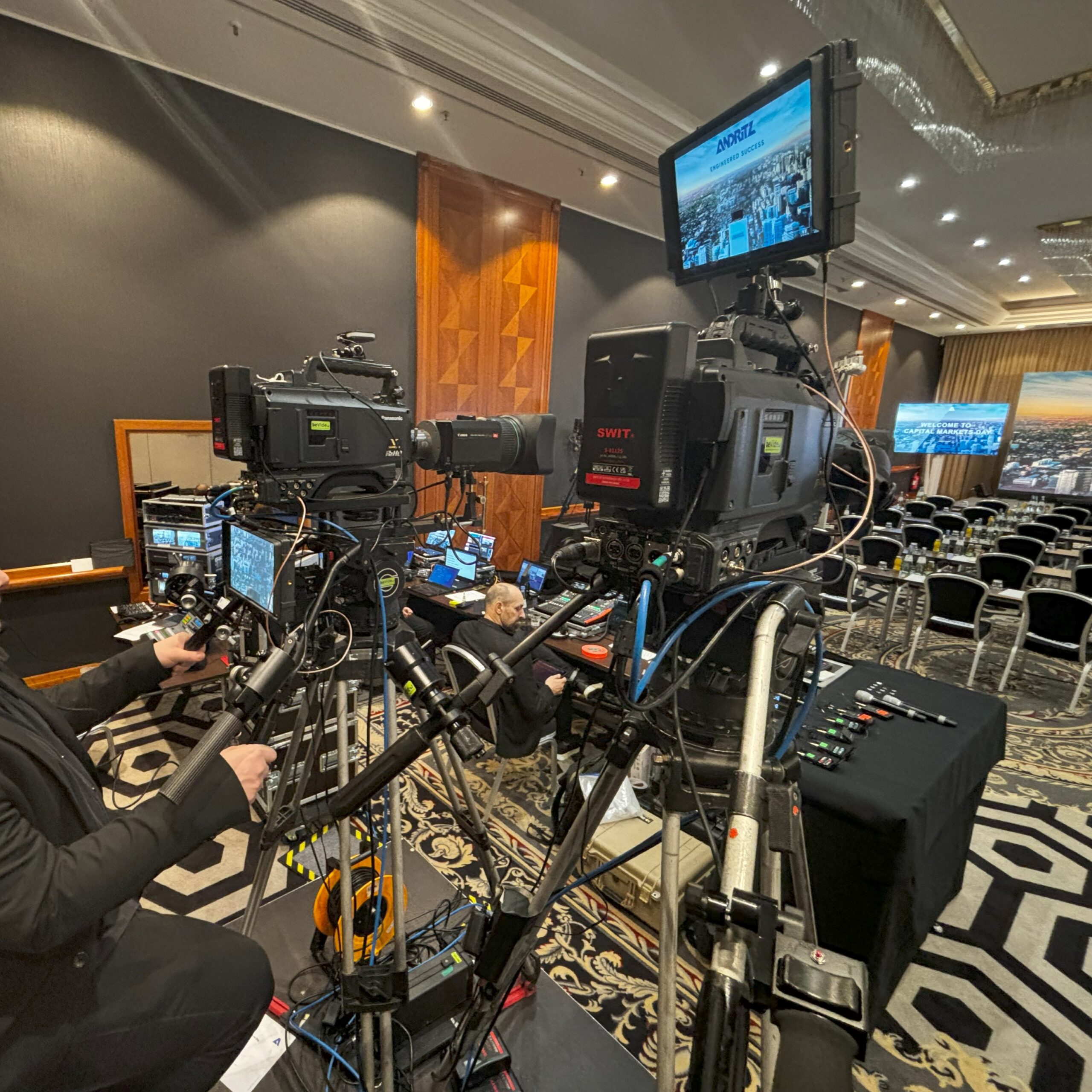 Virtuelle Übertragung eines Capital Markets Day