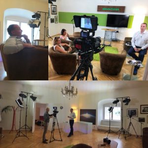 schloss schönbrunn medientraining videoproduktion wien